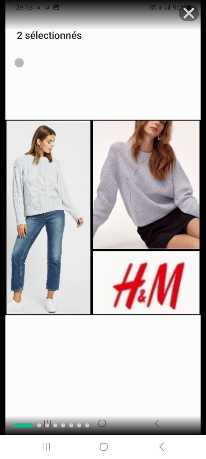 Beau pull h&m
