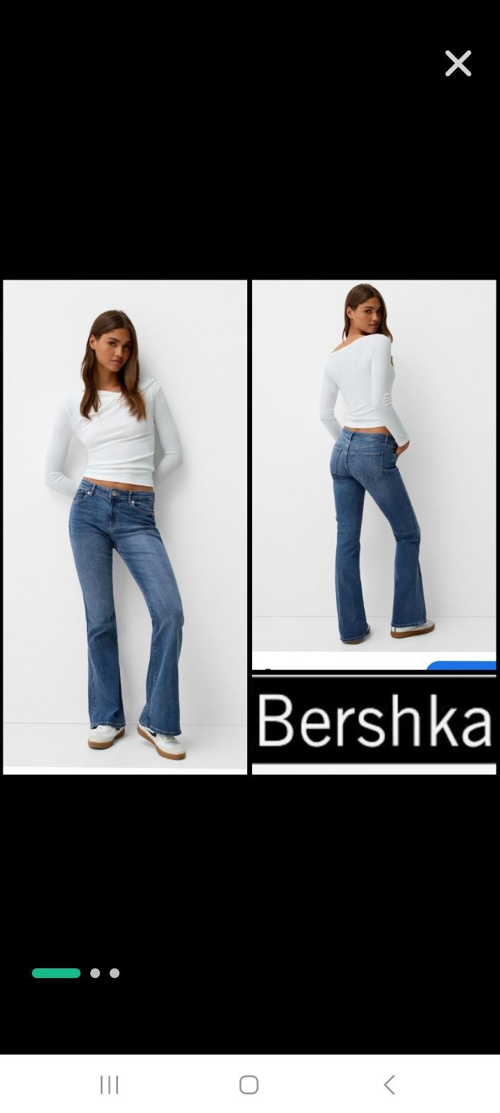 Jolie jean bershka 