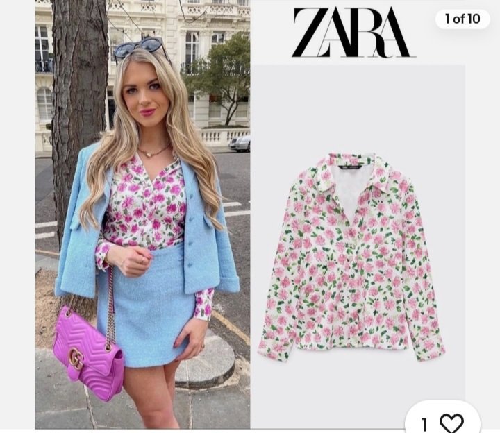 Jolie chemise zara 