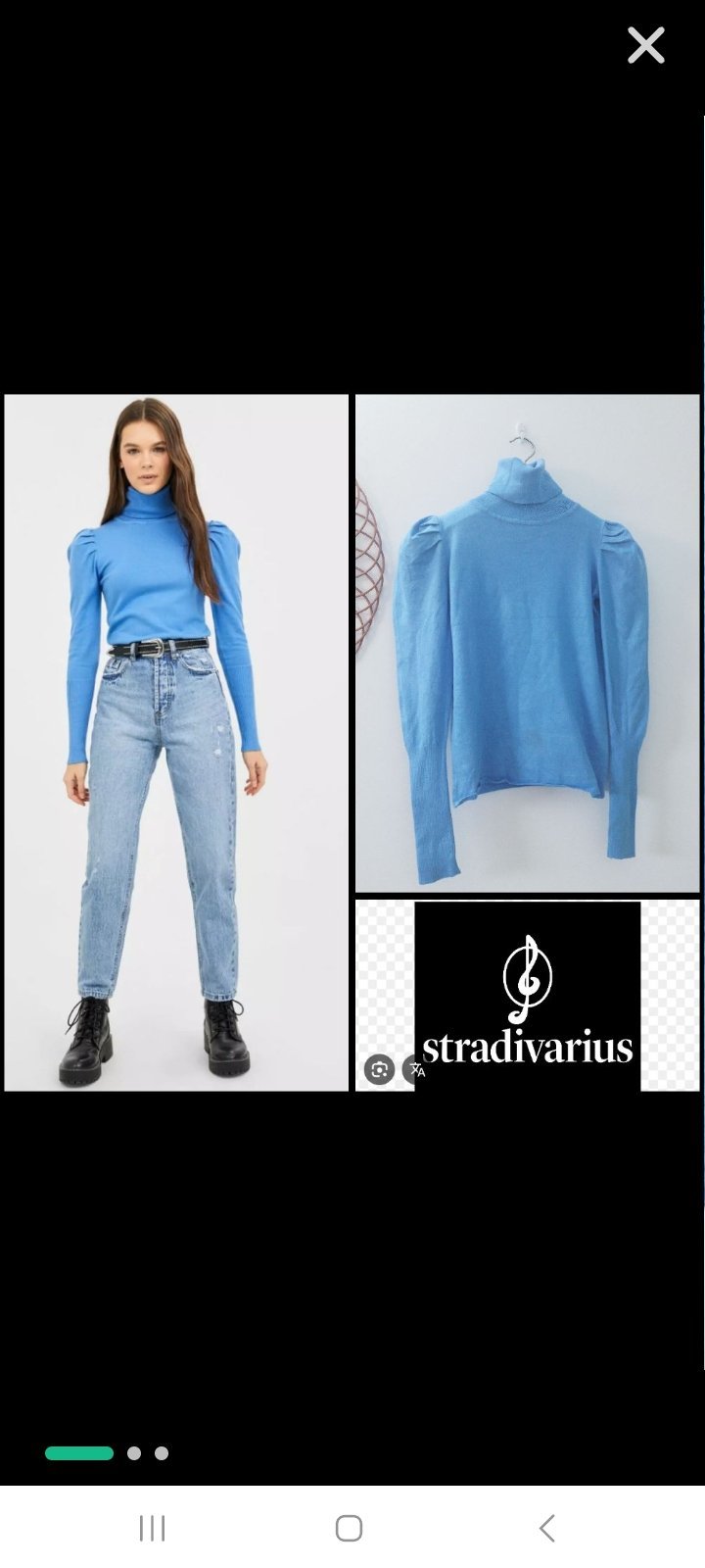 Jolie pull stradivarius 