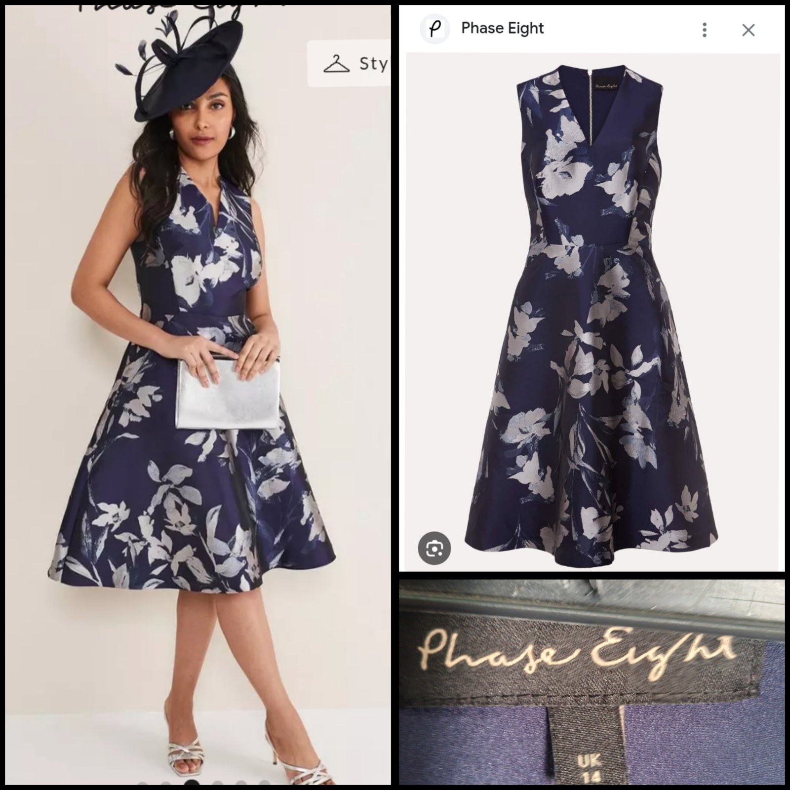 Magnifique robe cocktail  phase eight