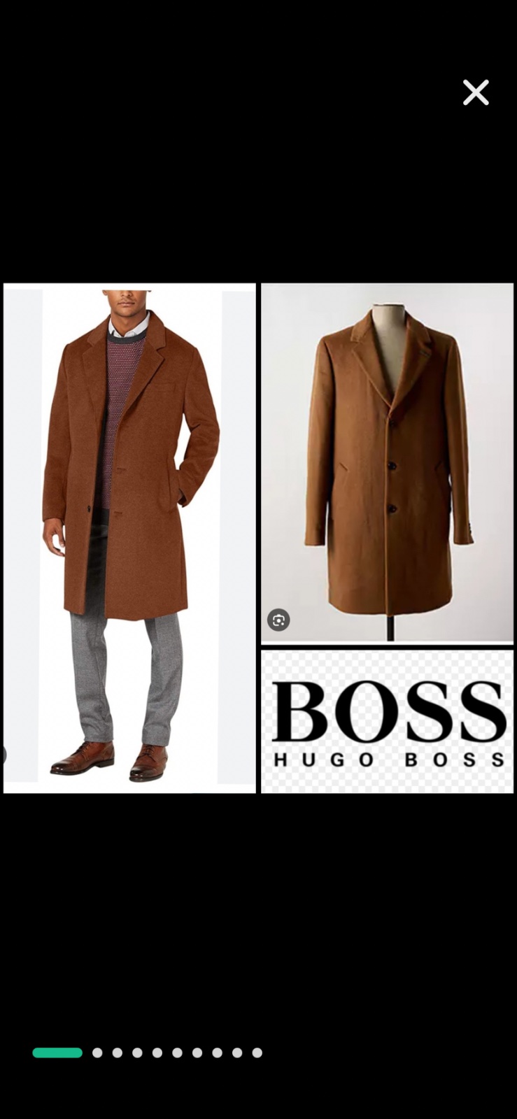 Jolie manteau hugo boss tomas