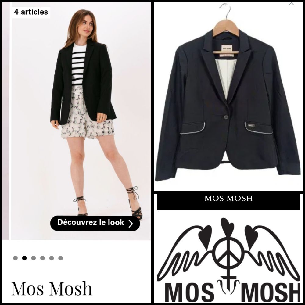 Magnifique blazer Mos Mush