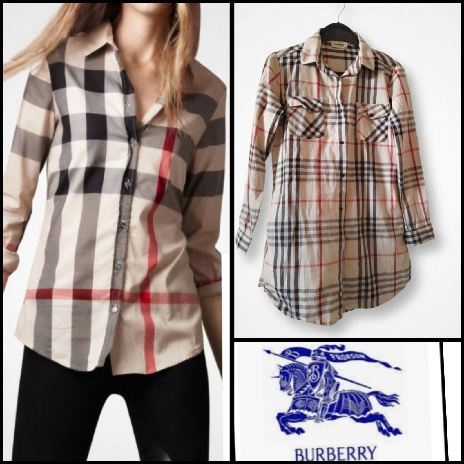 Magnifique chemise burberry authentique 