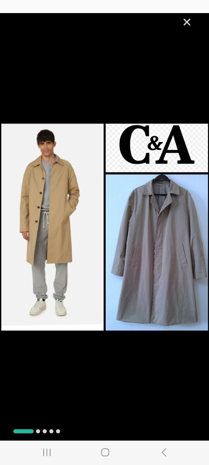 Jolie trench c&a