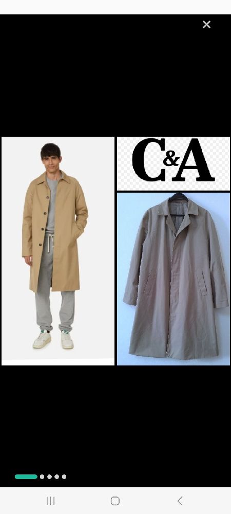 Jolie trench pour homme C&A