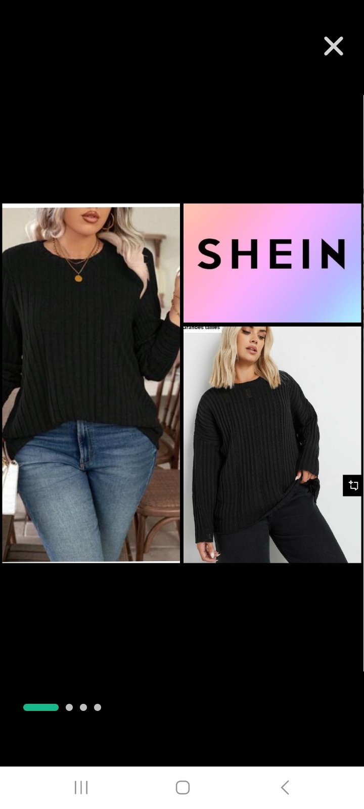 Jolie pull shein 