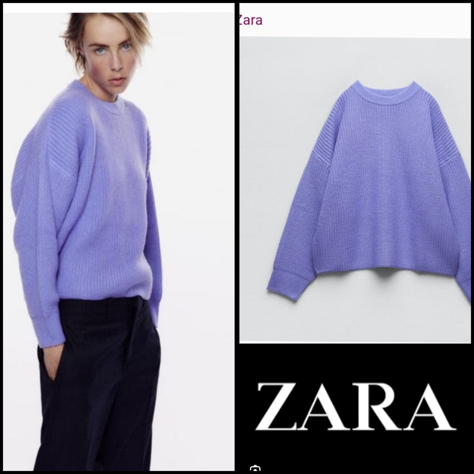 Jolie pull zara