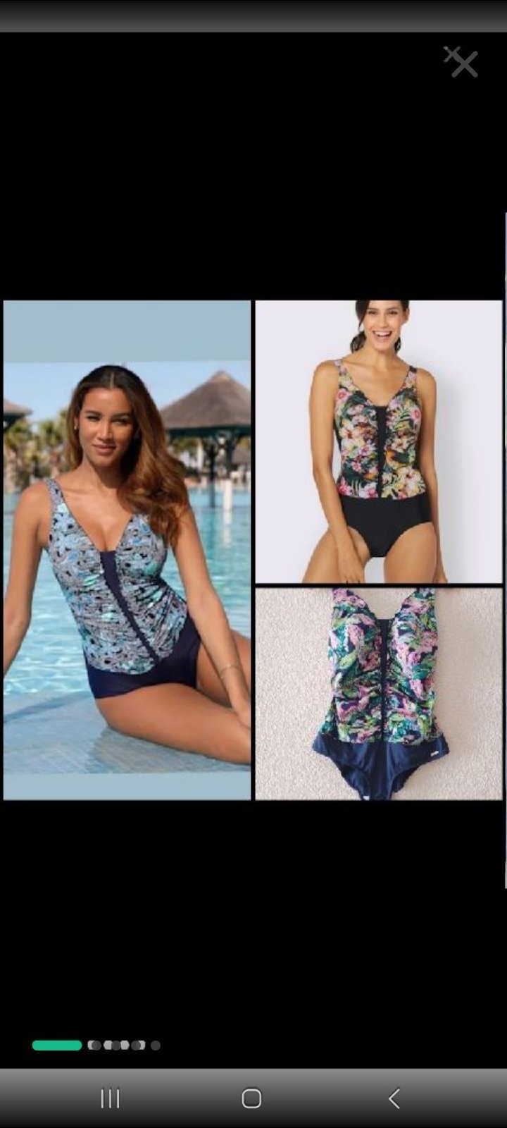 Jolie maillot rembourée 
