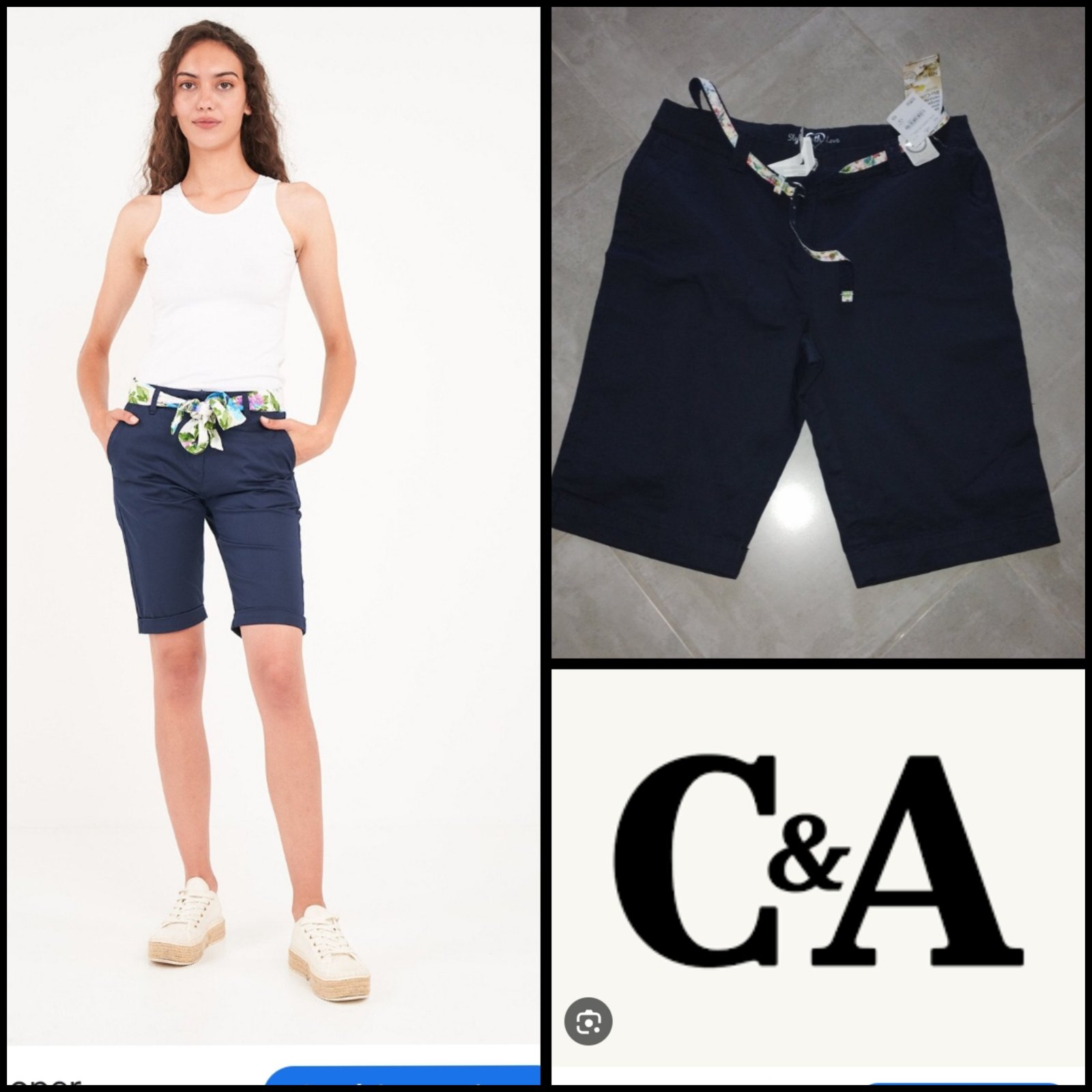 Jolie short coton 