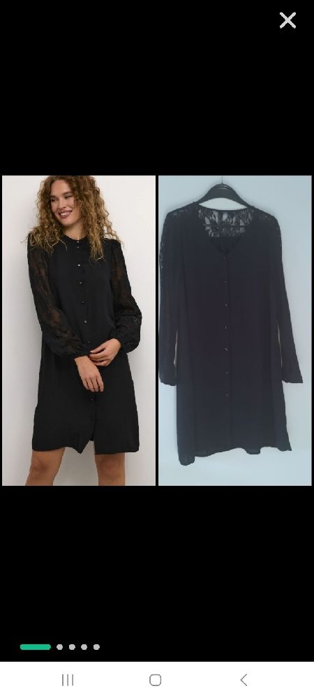 Jolie chemise avec dentelle 