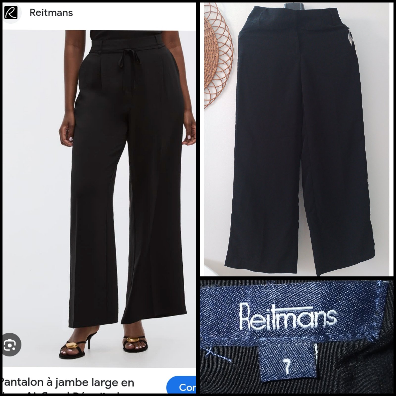 Jolie pantalon large Reitmans