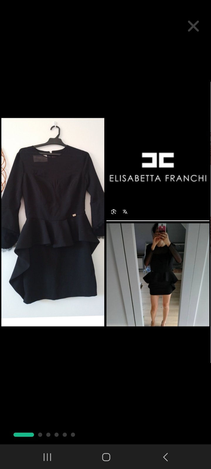 Magnifique robe Élisabeth franchi 