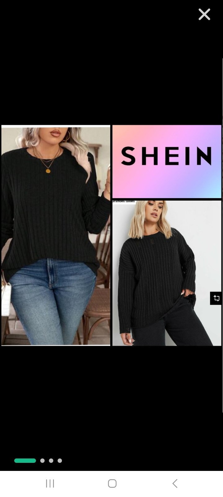 Jolie pull shein 