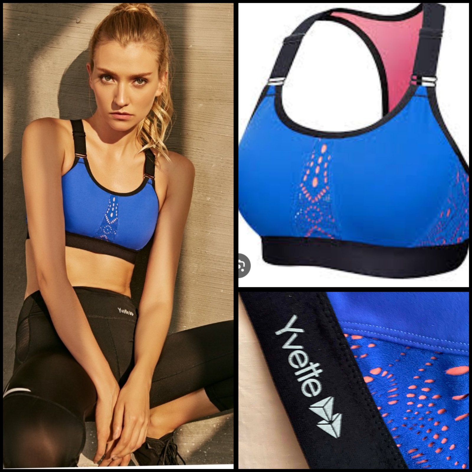 Yvette sport bras