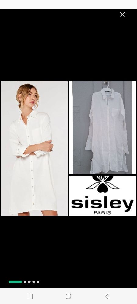 Jolie chemise sisley 