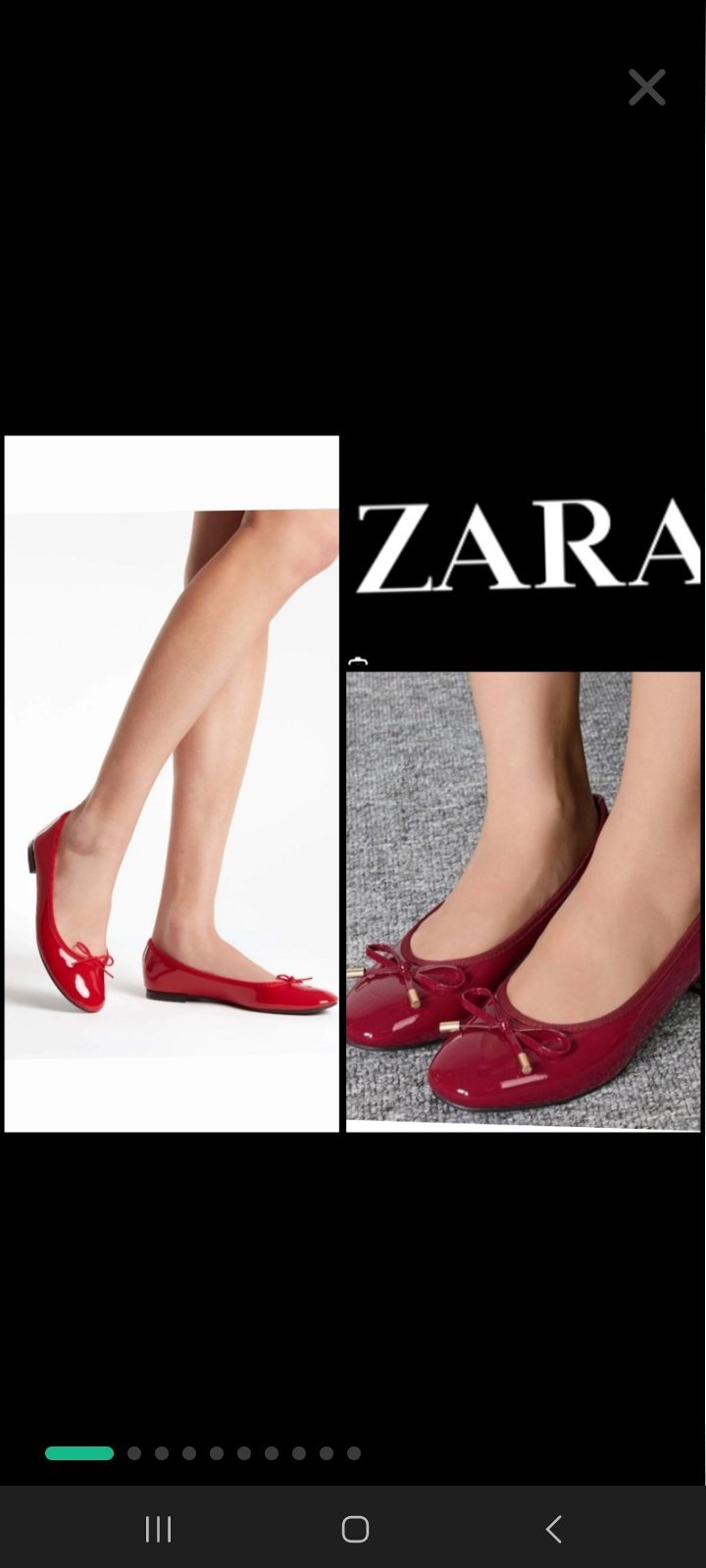 Des magnifique chaussures zara