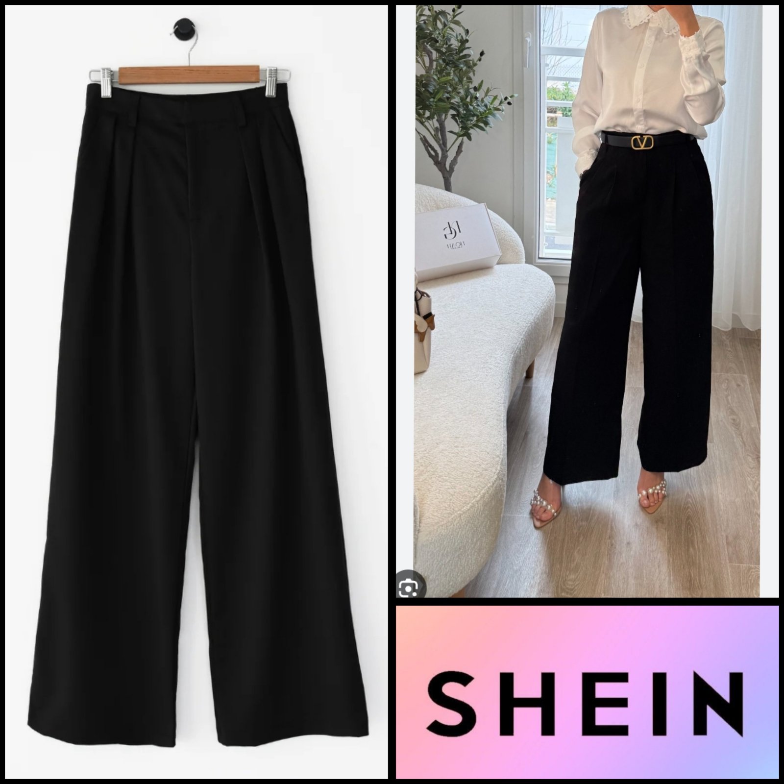 Jolie pantalon large shein