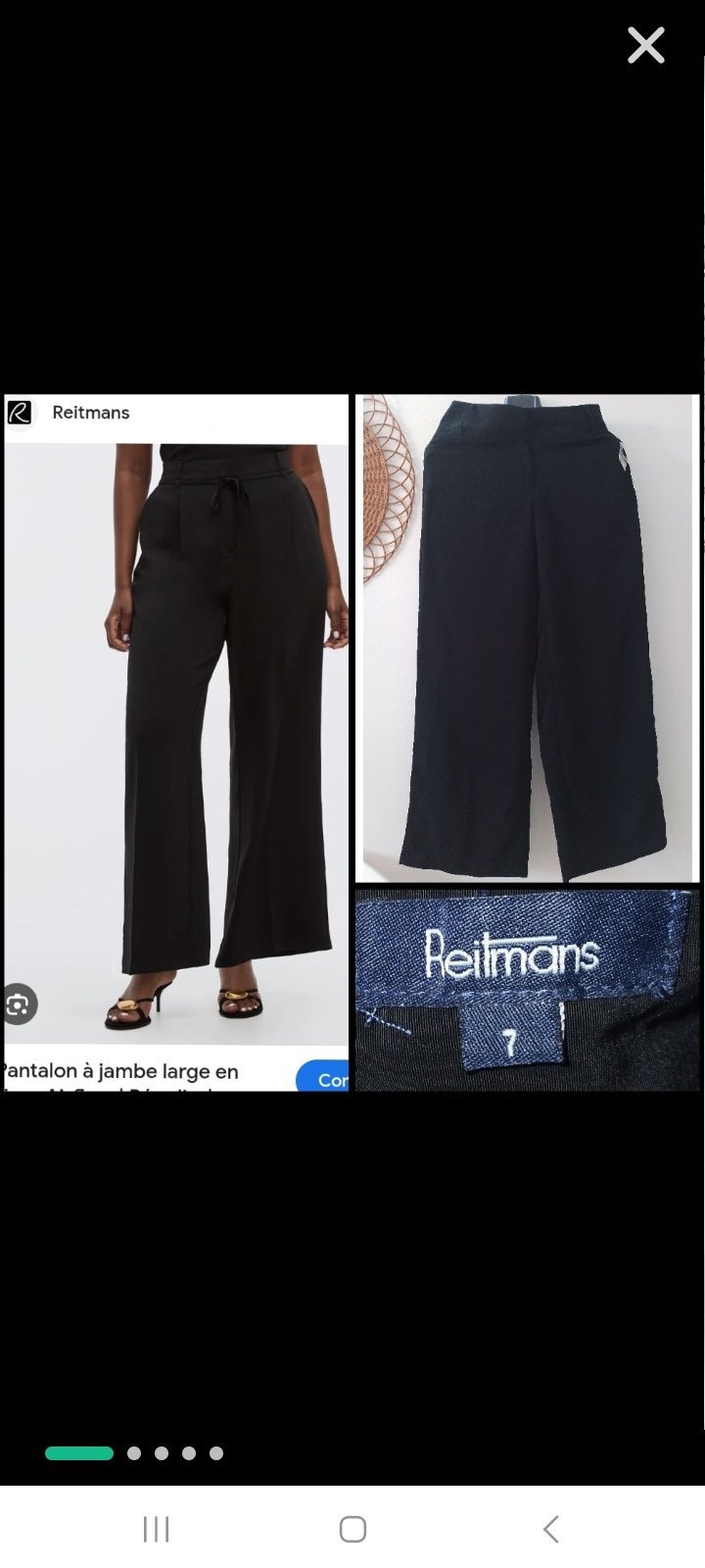 Jolie pantalon large 