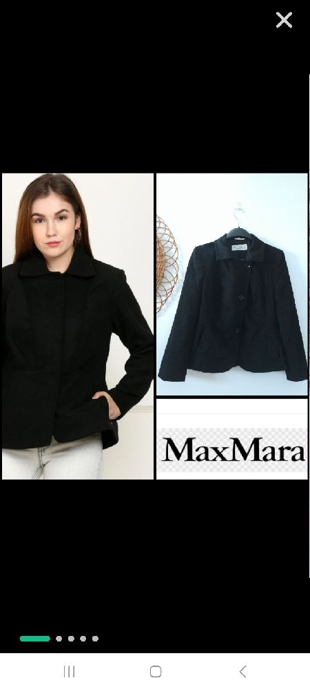 Magnifique blazer maxmara en poile de chameau 