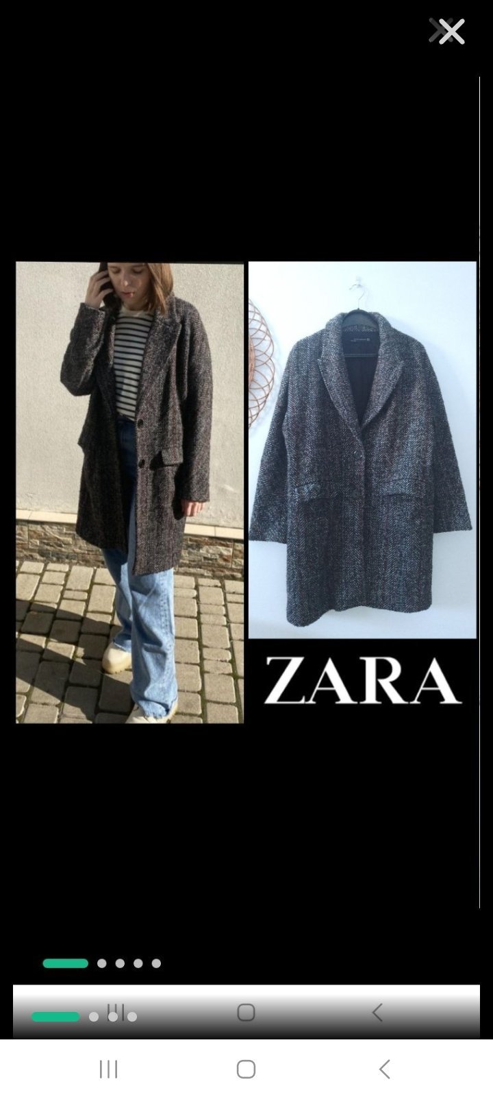 Jolie manteau zara 