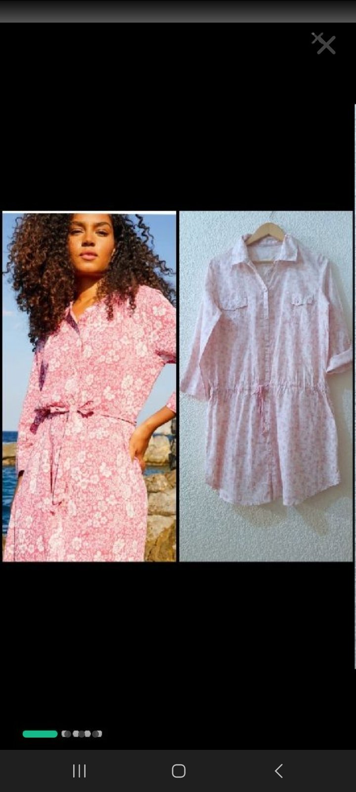 Jolie chemise 100% coton