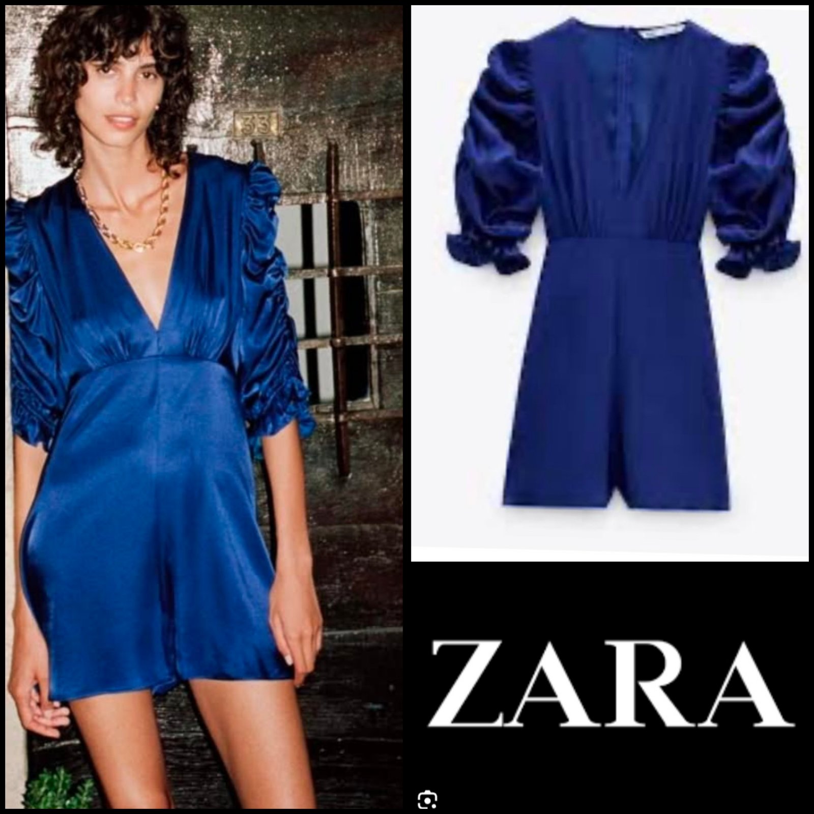 Jolie combi short zara 