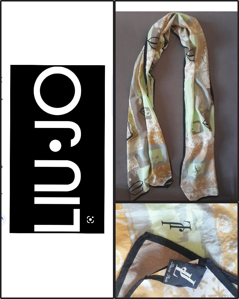 un jolie cache col en soie liu jo tooop