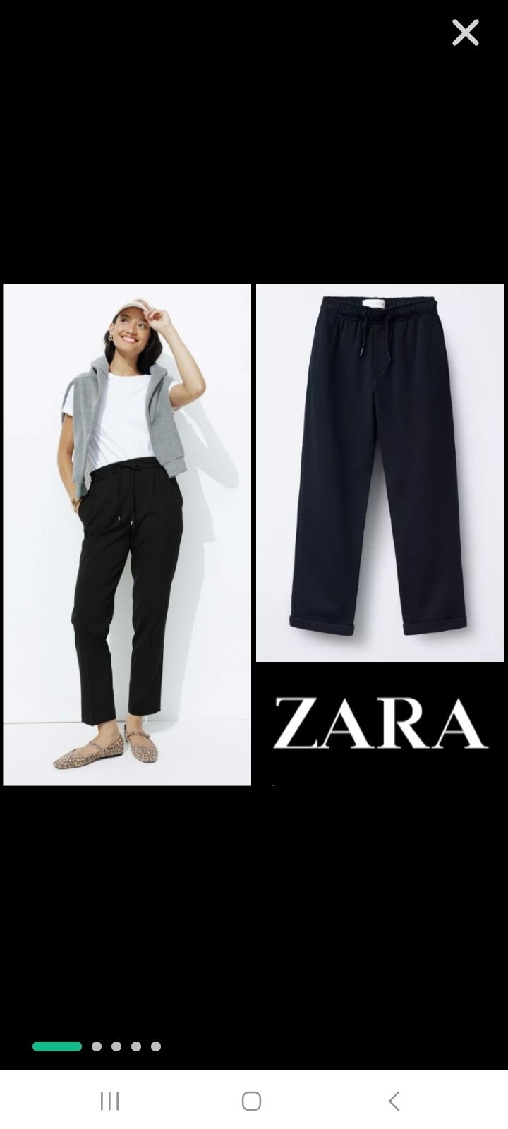 Jolie pantalon zara