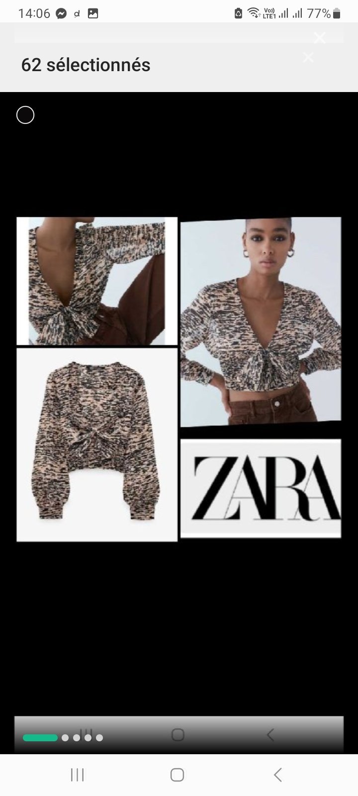 Jolie haut zara 