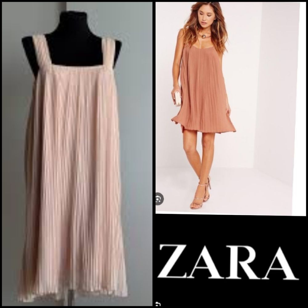 Jolie robe zara plissé 