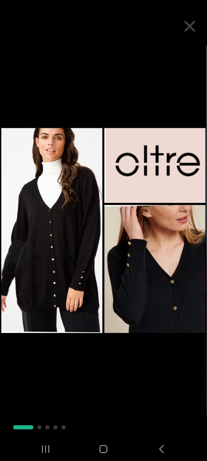 Jolie cardigan oltre 
