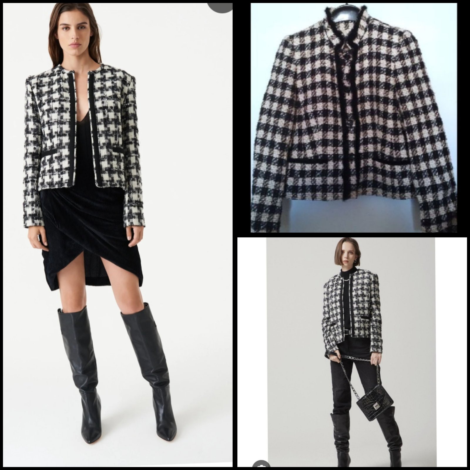 Jolie veste en tweed