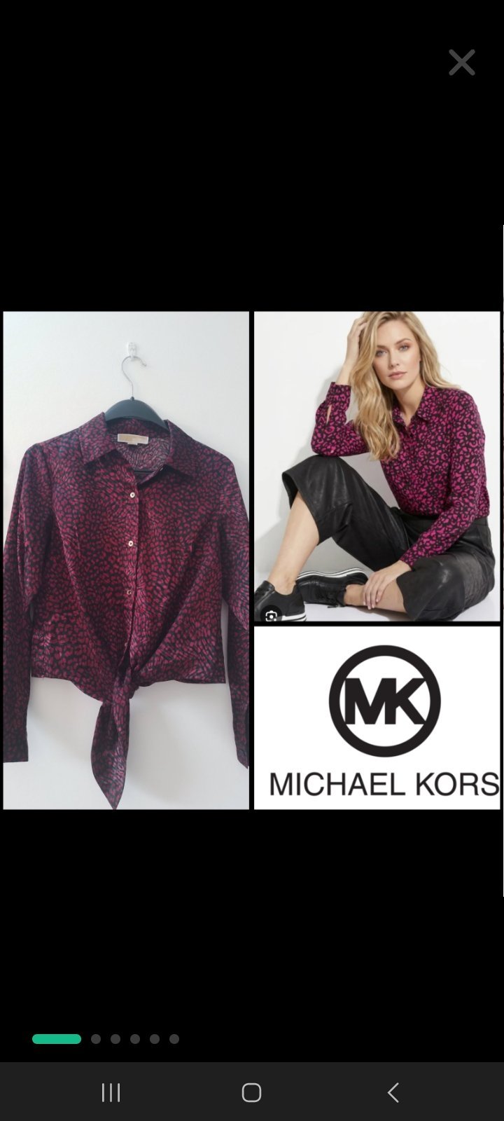 Magnifique chemise Michael kors 