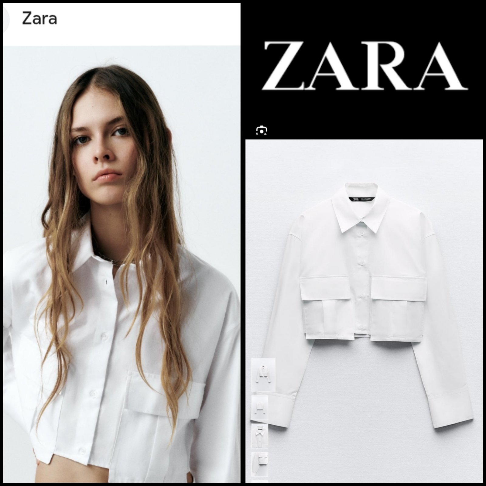 Jolie chemise zara 