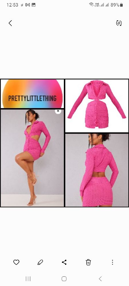 Jolie robe pretty little thing 