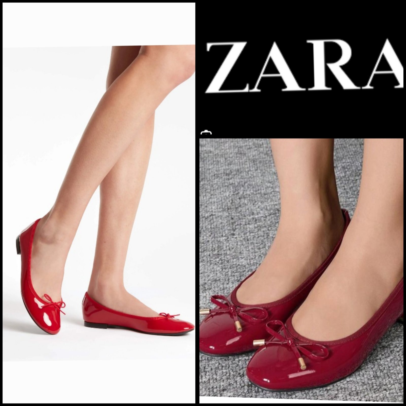 Magnifique ballerines zara 