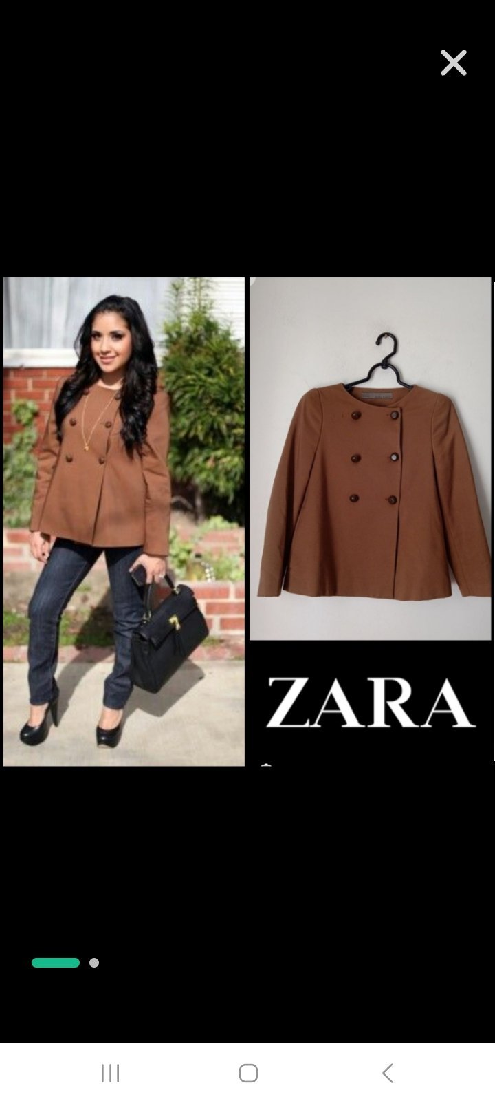 Beau blazer zara 