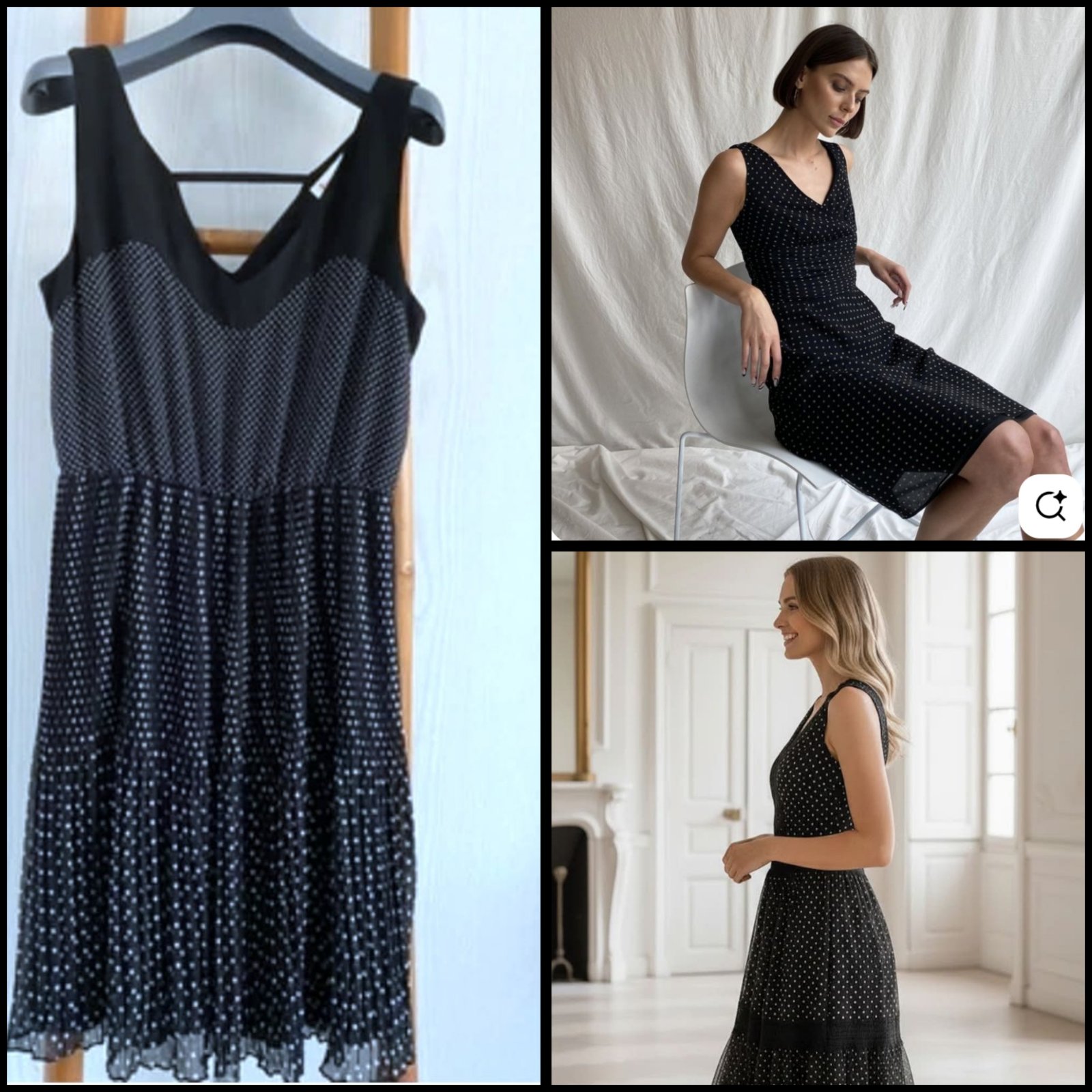 Jolie robe petit pois 