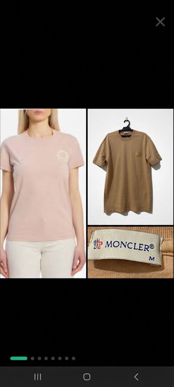 Jolie t shirt moncler authantique 