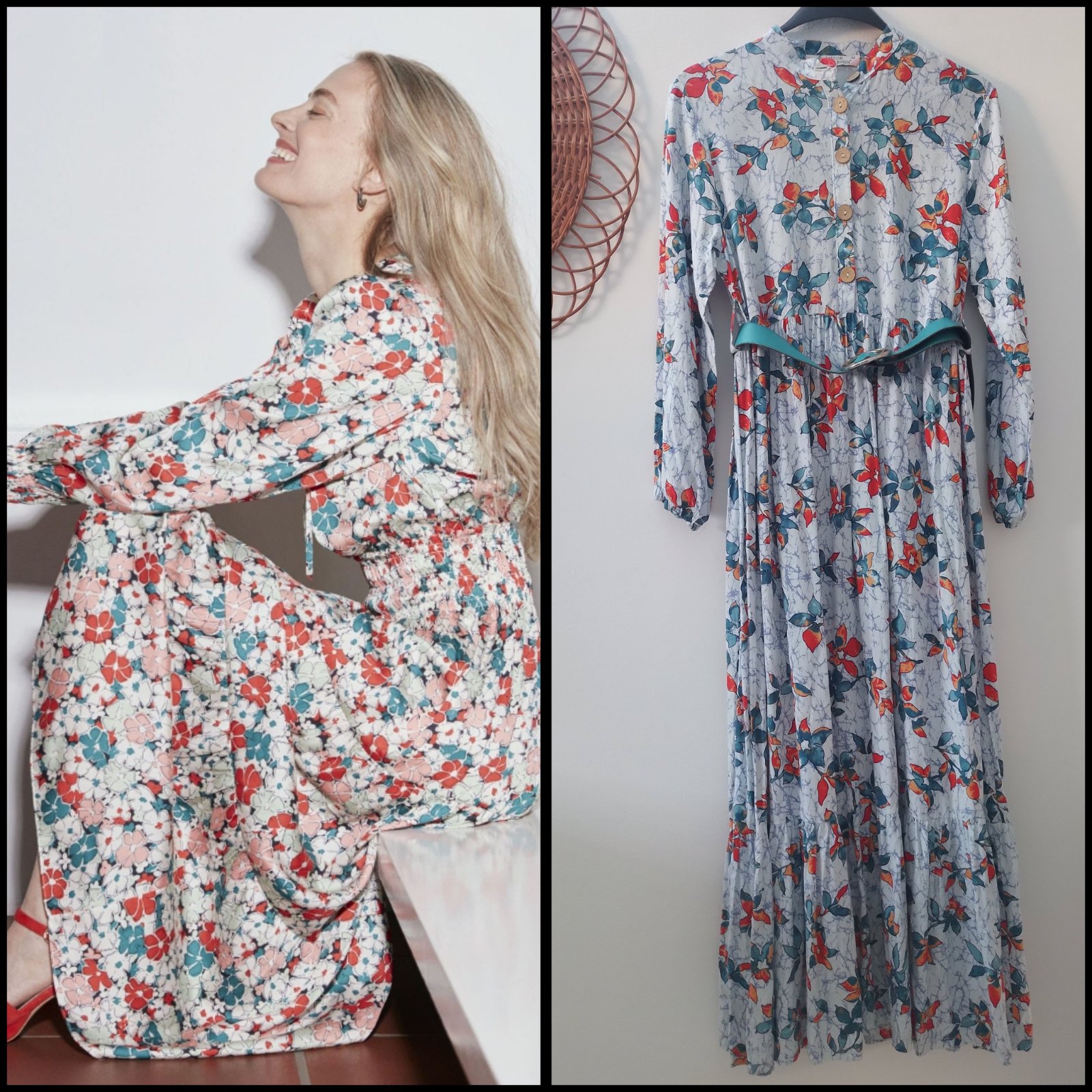 Jolie robe 100% coton 