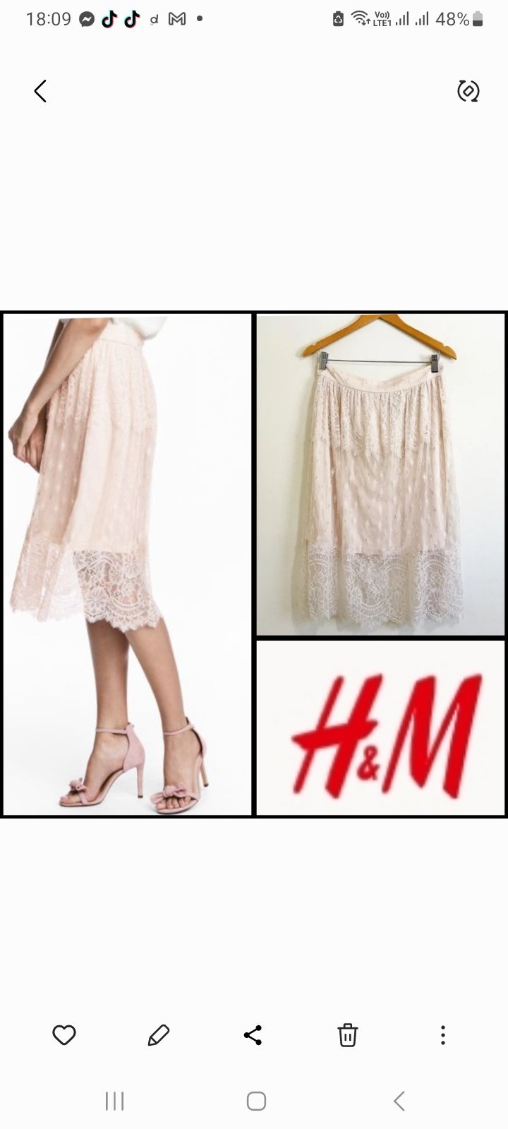 Jolie jupe h&m 