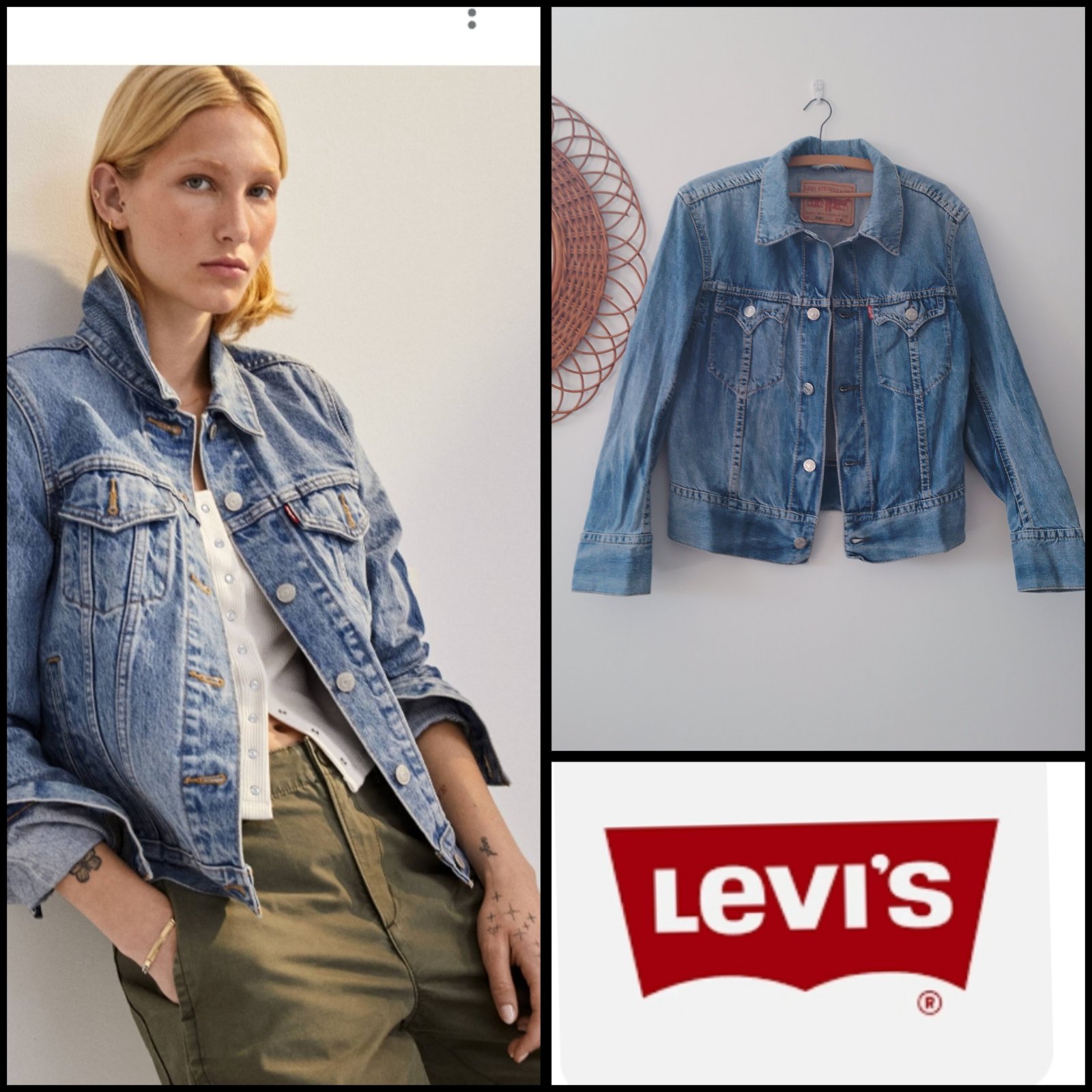 Jolie veste en jean levis