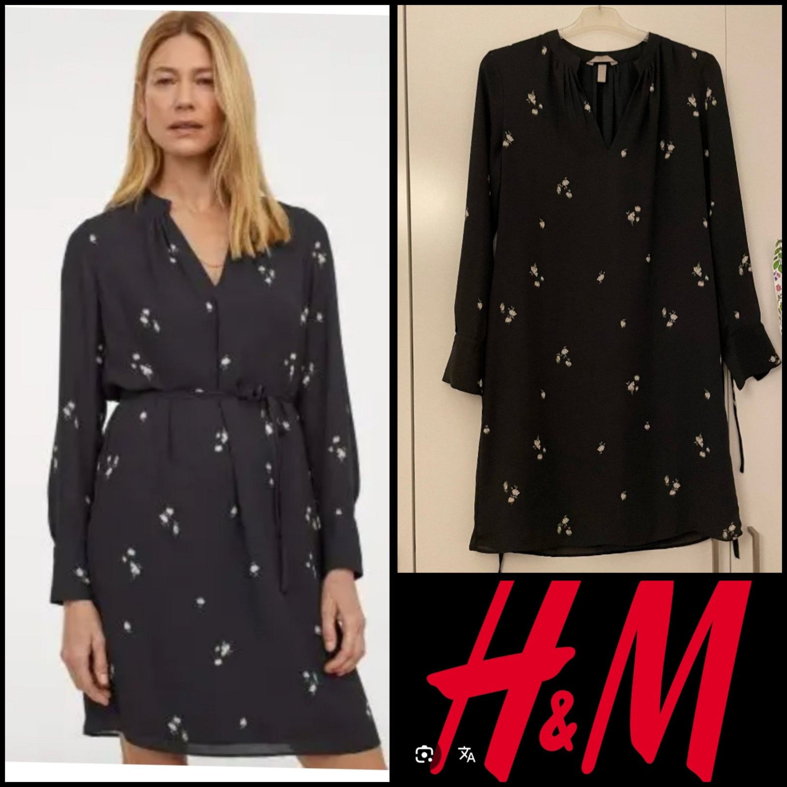 Robe chemise h&m