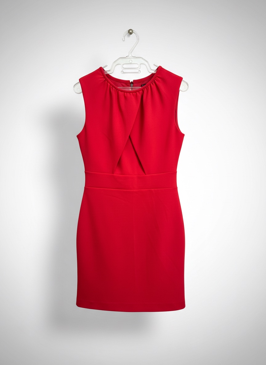 Robe rouge Mango