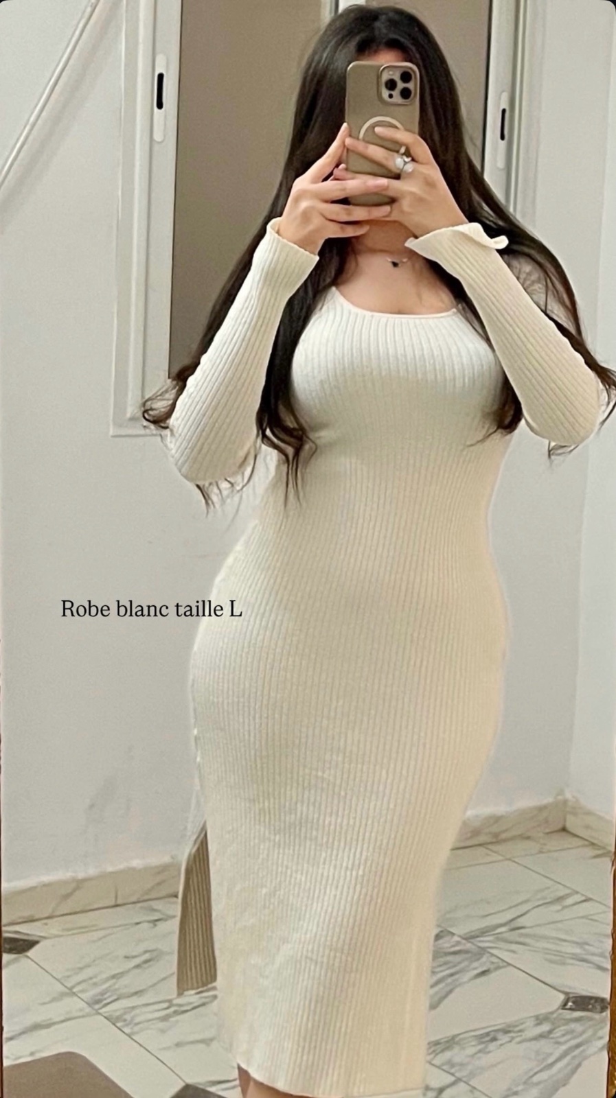 Robe blanc 