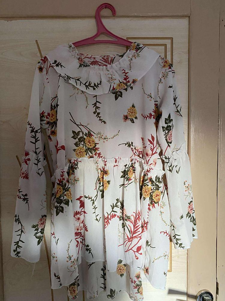 Chemise fleurie