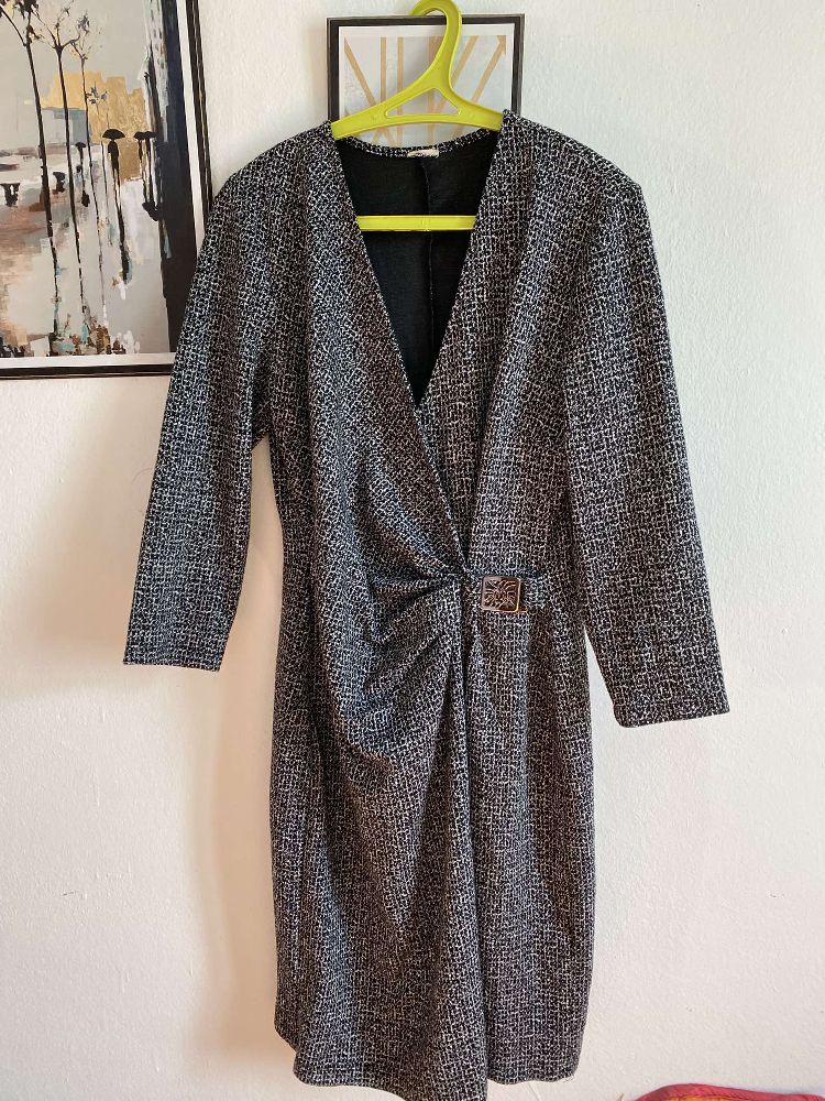 robe noir et blan 