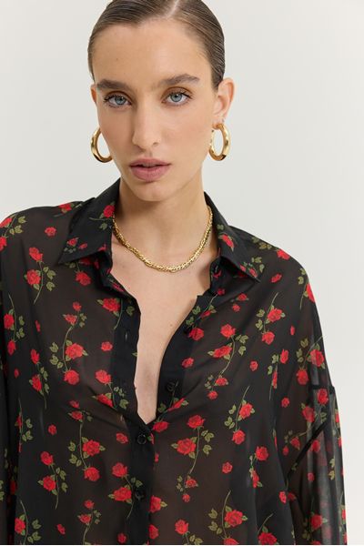 Chemise transparente