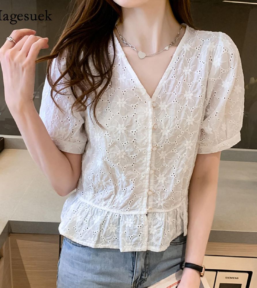 Chemise broderie anglaise
